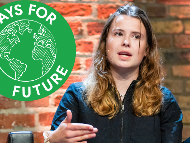 "Friday For Future"-Protest: Luisa Neubauer Ende September 2021 in Berlin