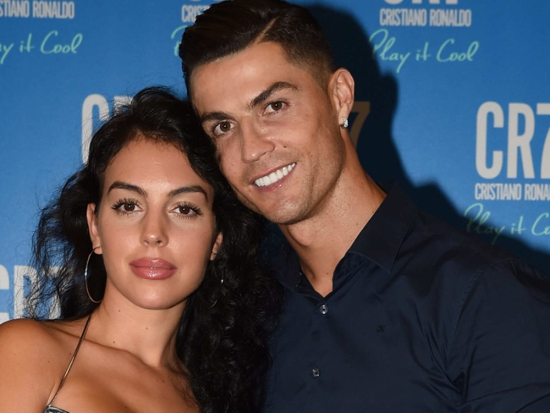 Georgina Rodríguez und Cristiano Ronaldo im September 2019