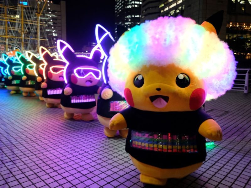 Pikachu-Parade in Yohohama, Japan, 2019.