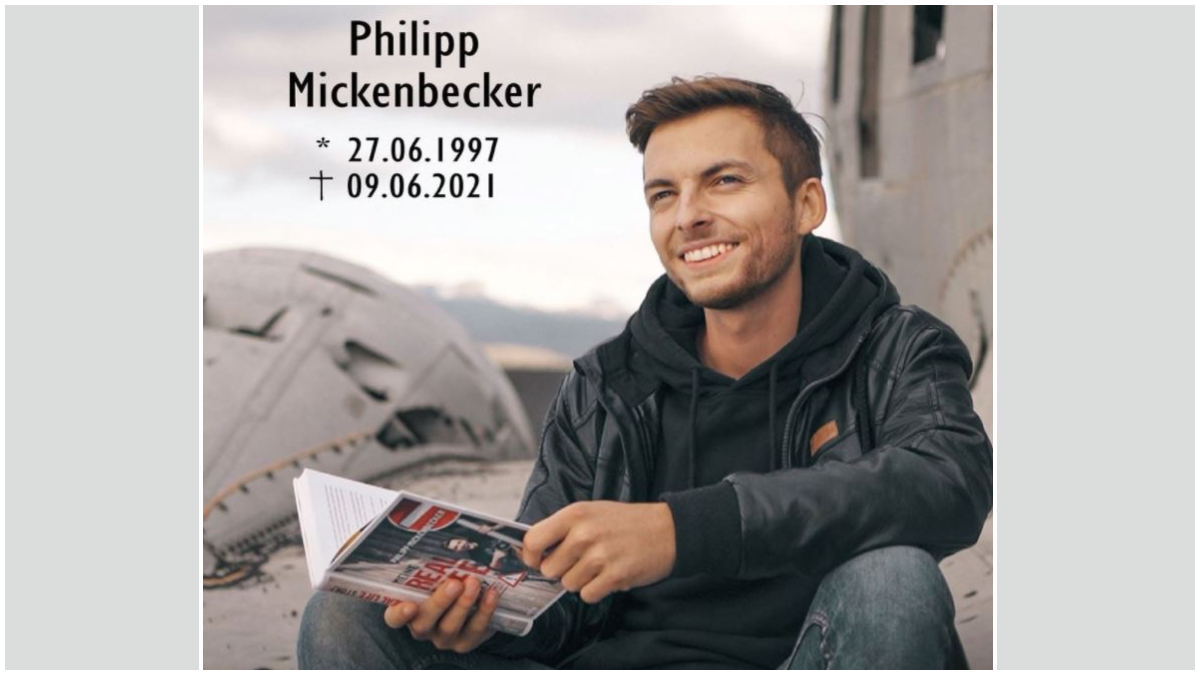 Philipp Mickenbecker starb im Juni an den Folgen von Lymphdrüsenkrebs.