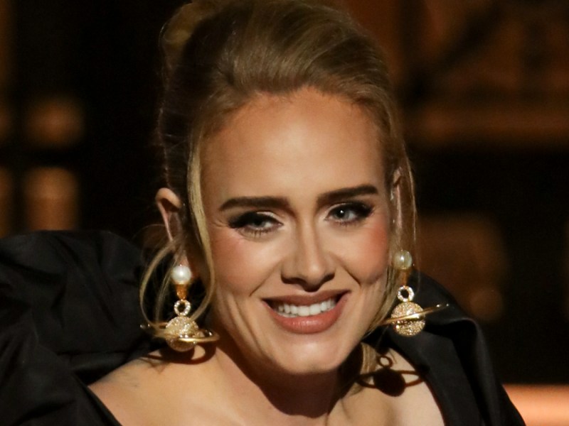 Adele auf der Bühne