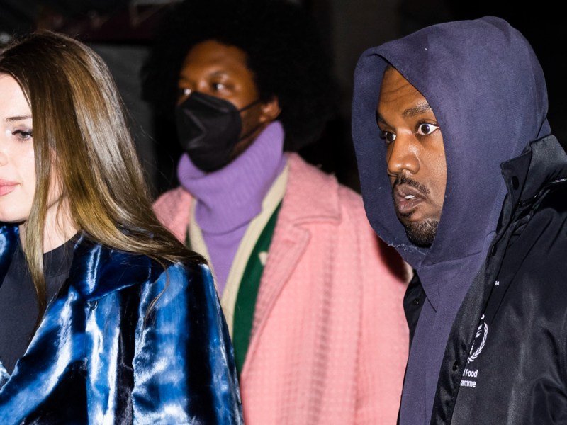 Kanye West und Julia Fox in New York