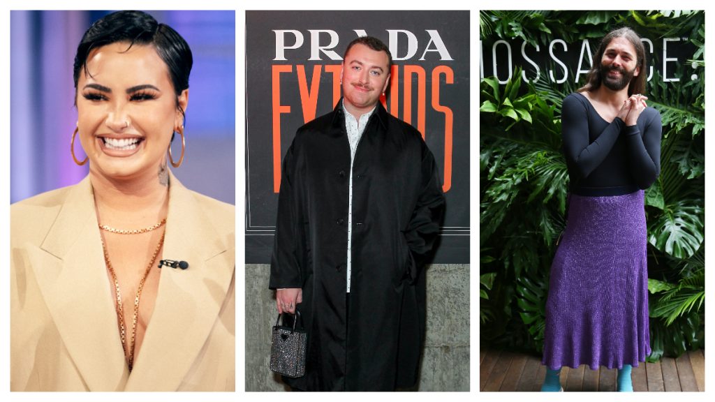 Demi Lovato, Sam Smith, Jonathan Van Ness – sie alle identifizieren sich als They/Them.