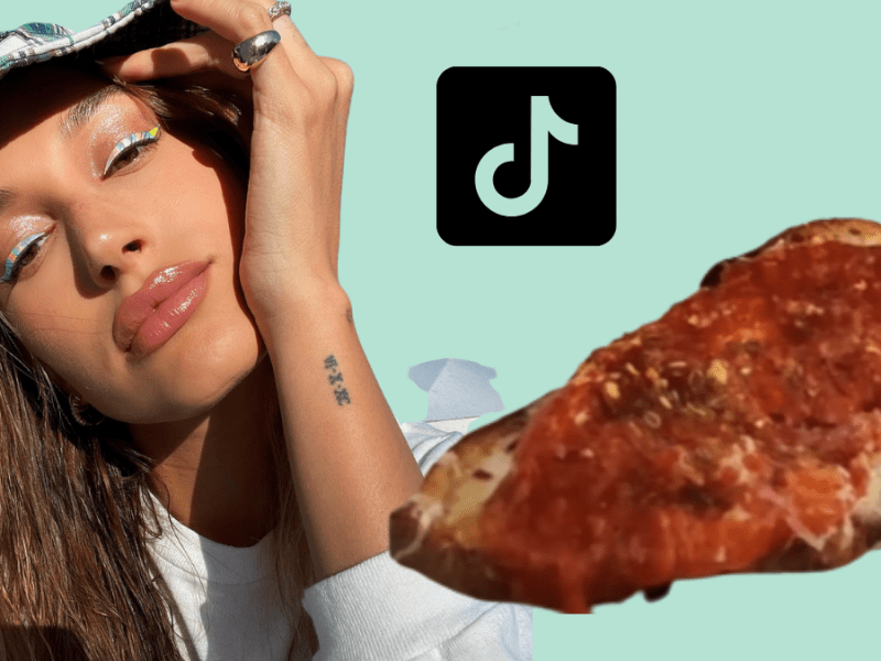 Hailey Bieber: Pizza Toast-Rezept von TikTok