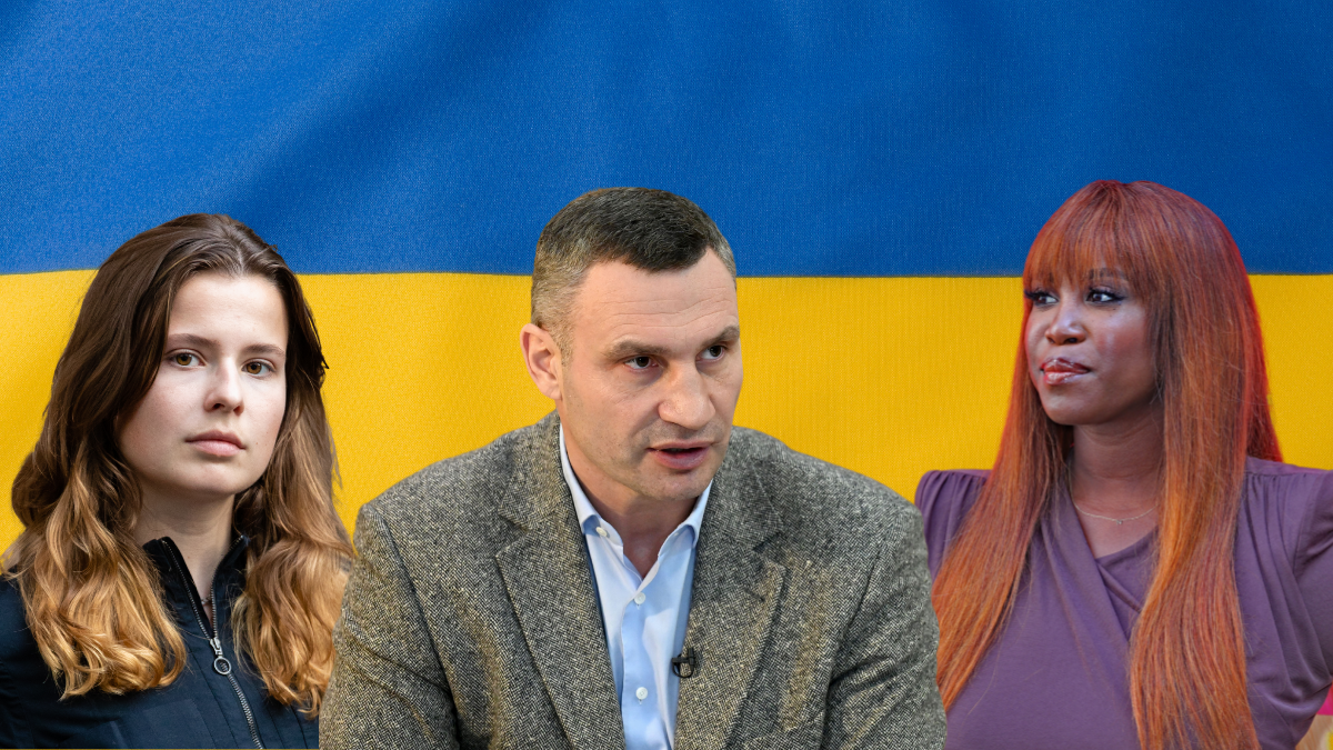 Luisa Neubauer, Bürgermeister von Kiew Vitali Klitschko und Motsi Mabuse