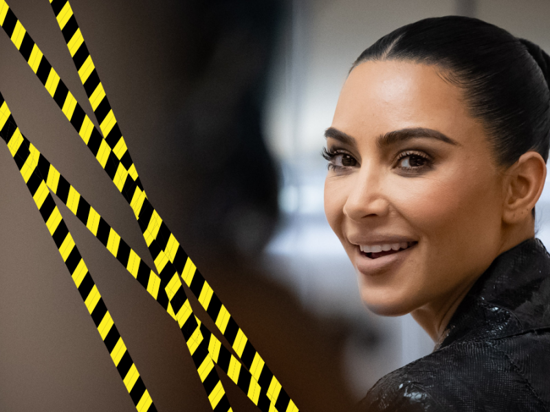 Kim Kardashian: Absperrband-Look bei Pariser Fashion Week, Reaktionen