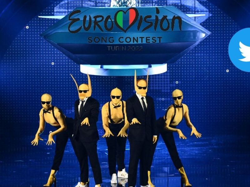 ESC 2022 Halfbinale: Subwoolfer mit  "Give That Wolf A Banana"
