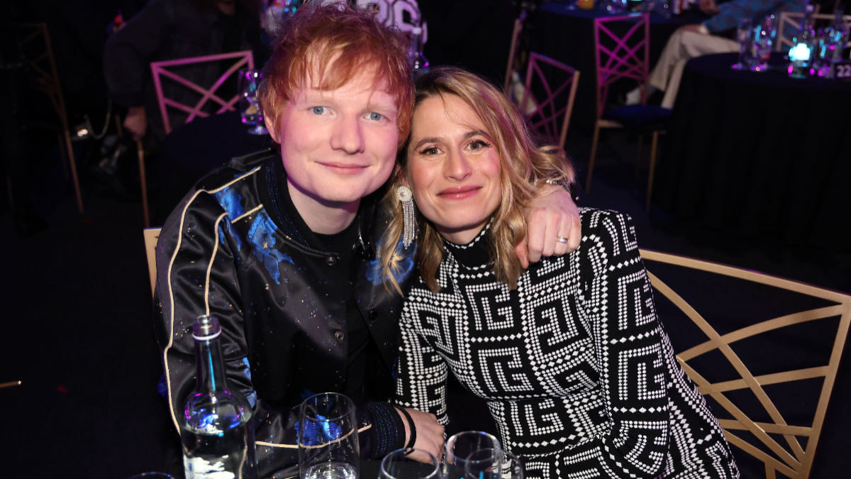 Ed Sheeran und Cherry bei den Brit Awards in London, Februar 2022