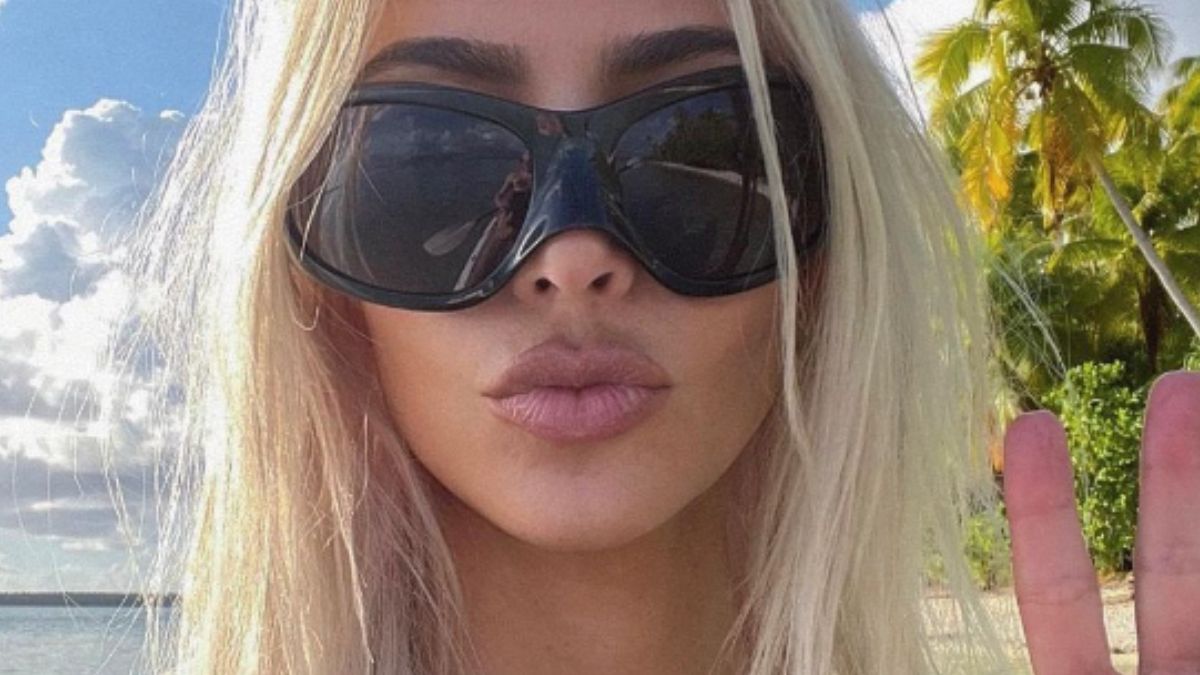 Kim Kardashian macht Urlaub im Paradies