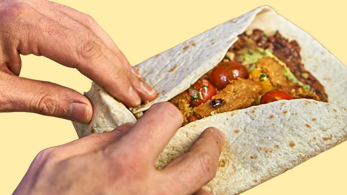 Burrito richtig rollen