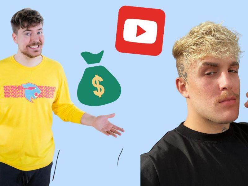 Vermögen von Jake Paul, MrBeast & Co.: Diese YouTuber verdienen am meisten Geld