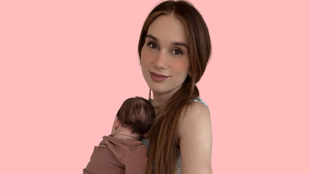 Coupleontour-Vanessa mit ihrem Baby