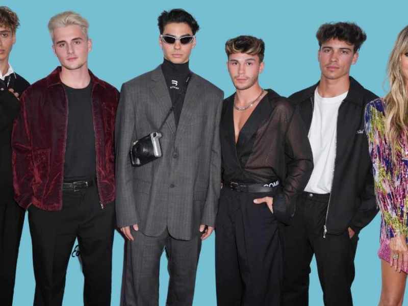 Heidi Klum & Elevator Boys: Wiedersehen auf der New York Fashion Week