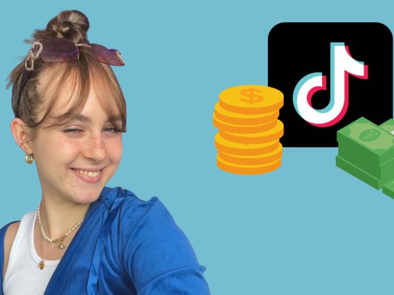 Jessie Bluegrey zeigt auf TikTok, wie Influencer*innen ihr Geld verdienen.