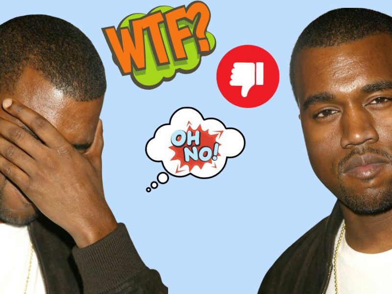 Kanye West macht mal wieder mit negativen Schlagzeilen auf sich aufmerksam.