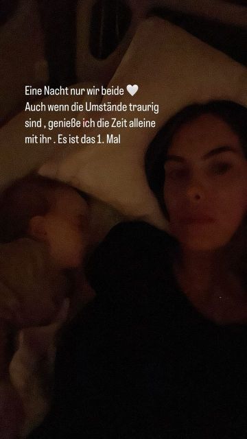 Anna-Maria Ferchichi verbringt die Nacht mit Amaya im Krankenhaus.