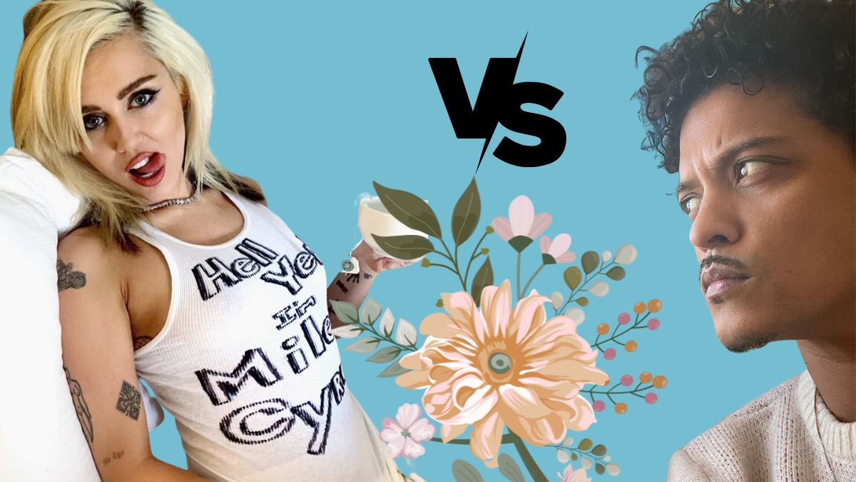 Miley Cyrus vs. Bruno Mars: Flowers
