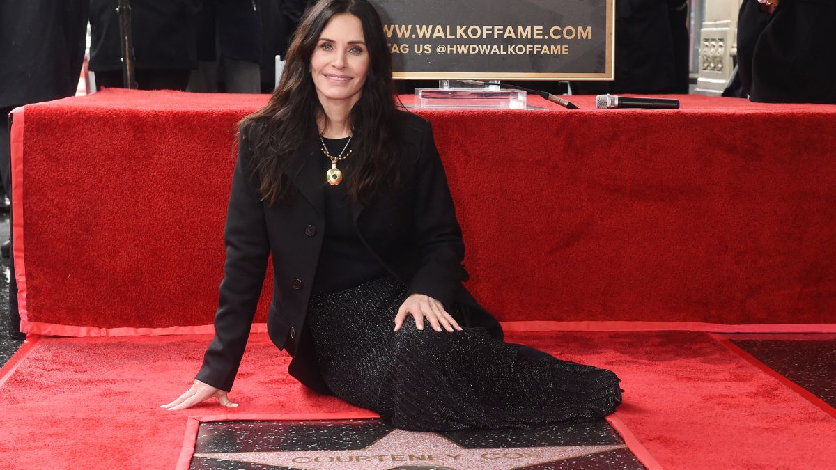 Courteney Cox: Stern auf dem "Walk of Fame"