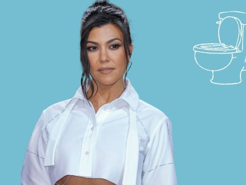 Kourtney Kardashian: Essen neben dem Klo? Igitt!