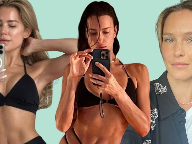 Sylvie Meis, Irina Shayk und Bar Refaeli: Sexy Selfies der Models