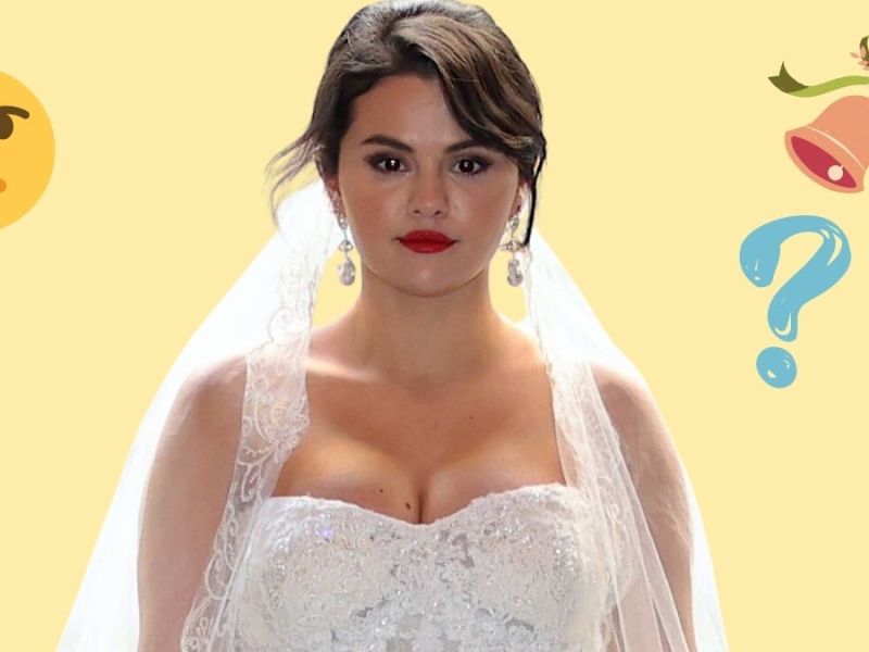 Selena Gomez Hochzeitskleid