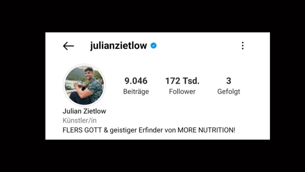 Julian Zietlow gegen More Nutrition