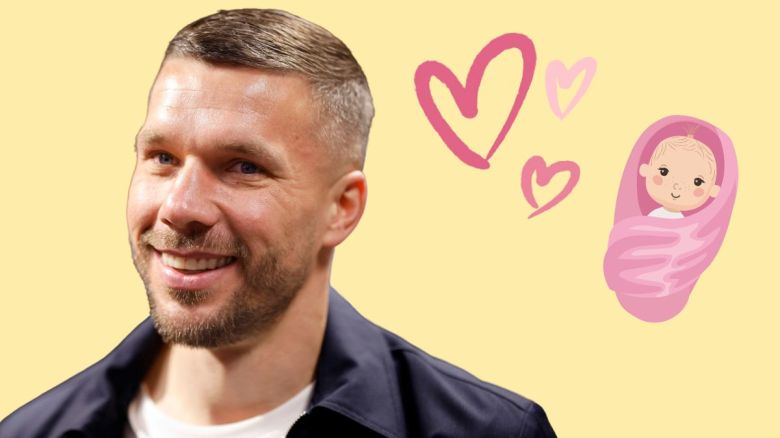 Lukas Podolski: Niedliches Selfie mit seiner Baby-Tochter
